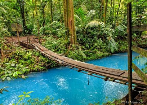 Celeste River Hike Tenorio Volcano National Park, La Fortuna Costa Rica