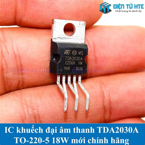 IC khuếch đại âm thanh TDA2030A TO-220-5 mới - OEM thay thế | Shopee ...