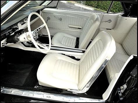 65 mustang convertible white interior - Google Search | Ford mustang coupe, 65 mustang ...