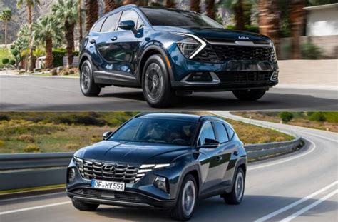 Kia Sportage Hybrid vs. Hyundai Tucson Hybrid: Head to Head | U.S. News