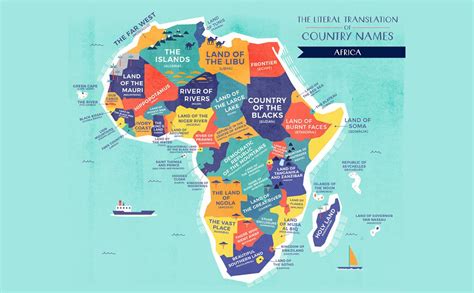 africa-literal-map-country-names - The Travel Bible