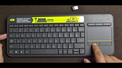 Logitech K400 Plus Wireless Keyboard Manual