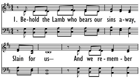 BEHOLD THE LAMB - Hymn | Digital Songs & Hymns