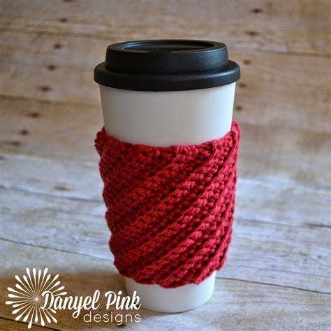 Danyel Pink Designs: CROCHET PATTERN - Crooked Coffee Cozy