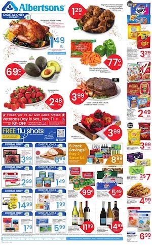 Albertsons Thanksgiving Sale Nov 8 - 14, 2023 - WeeklyAds2