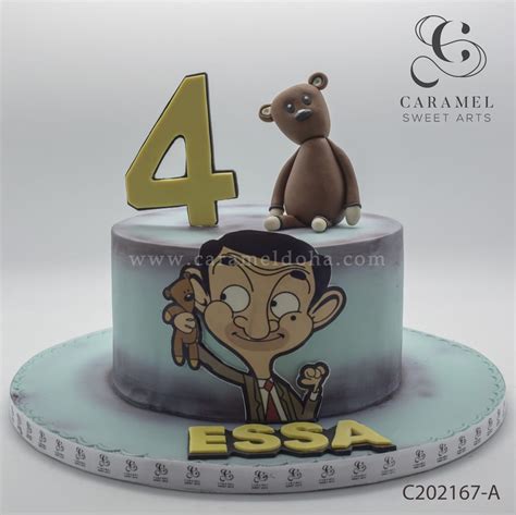 Mr Bean Cake - Caramel Sweet Arts