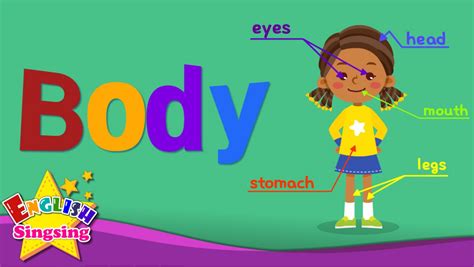 Parts of the Body Song - Learn English for kids - Entertainment for All