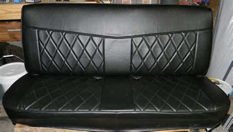 Rick's Custom Upholstery / 47-87 Chevy Truck / Diamond Pleat / Bench Seat Covers