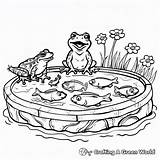 Pond Coloring Pages  Free & Printable sketch template