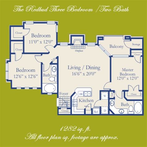 Floor Plans of River Park Place Apartments in Fort Worth, TX