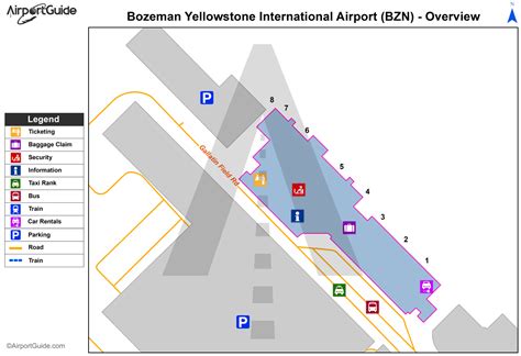 Bozeman Yellowstone International Airport - KBZN - BZN - Airport Guide