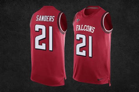 Falcons Deion Sanders Basketball Styled Limited Jersey – US Sports Nation