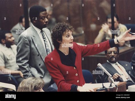 MARCIA CLARK.O.J. Simpson Trial.Supplied by Photos, inc.(Credit Image: Â© Supplied By Globe ...