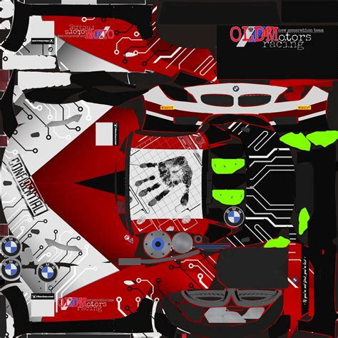 BMW Z4 GT3 test by Oleg Drahun - Trading Paints