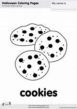 Cookies And Milk Coloring Page Pages sketch template