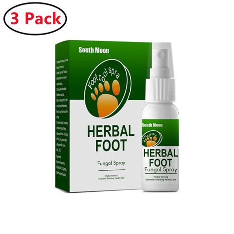 3 PACK Athletes Foot Spray - Extra Strength - Natural Ingredients Itchy ...