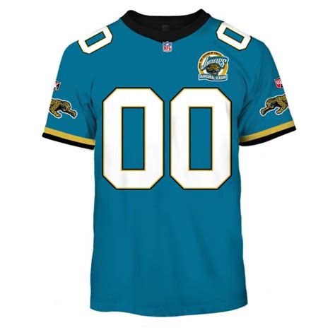 Personalized 1995 Jacksonville Jaguars Vintage Throwback Home Jersey ...