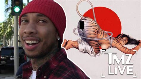 Tyga Defends His Controversial Album Cover | TMZ Live