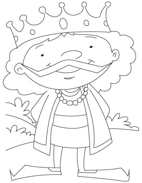 Little King coloring page - Download, Print or Color Online for Free