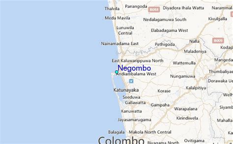 Negombo Tide Station Location Guide