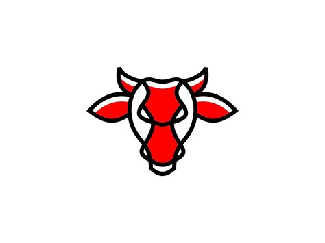 Red Bull Head | Bull head, Animal logo, Bull