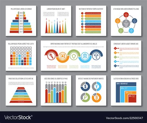 Data graphics analytics bar and budget graph Vector Image