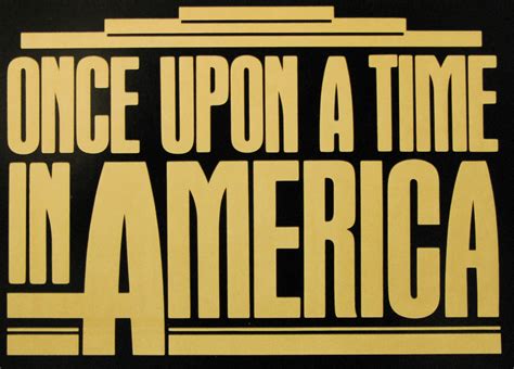 Once Upon a Time In America / one sheet / USA