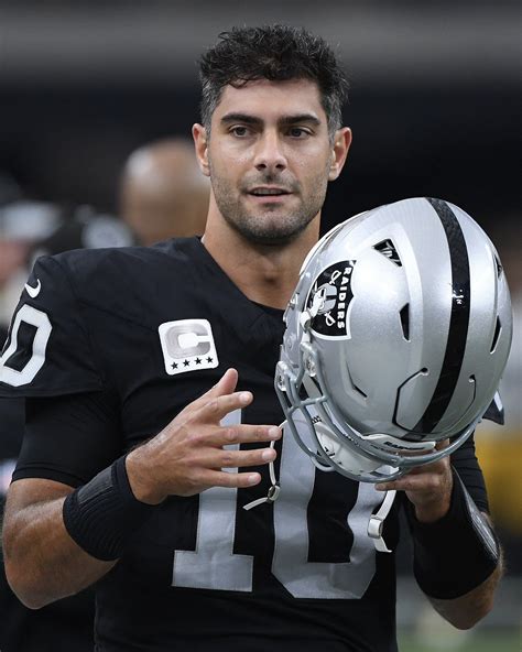 Is Jimmy Garoppolo playing tonight? Latest update on Raiders QB's ...