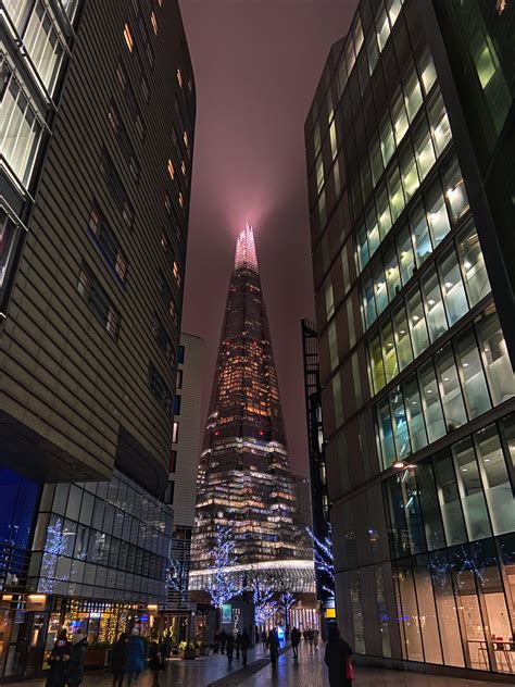 The Shard night mode shot | Scrolller