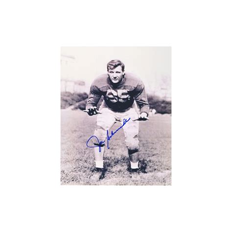 Joe Schmidt Autographed Detroit Lions 8x10 Photo (B) | Steel City Collectibles