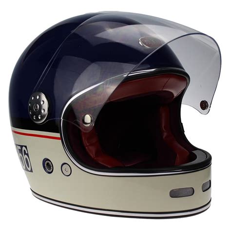 Viper F656 Vintage Fibreglass Motorcycle Crash Helmet Classic Retro ...