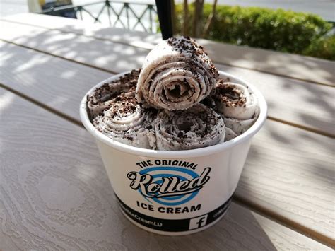 The Original Rolled Ice Cream - Las Vegas Nevada Ice Cream - HappyCow