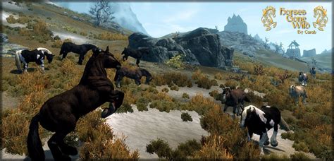 Horses Gone Wild at Skyrim Nexus - mods and community