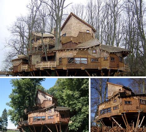 Wooden Wonderland: The Massive Alnwick Garden Treehouse | Designs & Ideas on Dornob