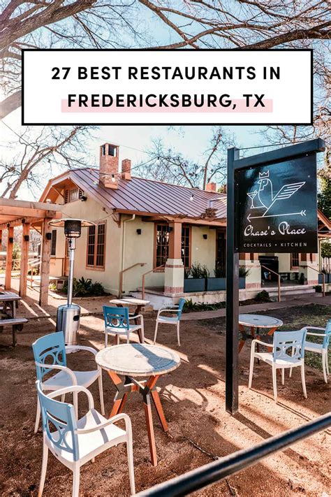 27 Best Restaurants in Fredericksburg TX | A Taste of Koko