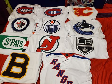 My adidas white Jersey collection : r/hockeyjerseys