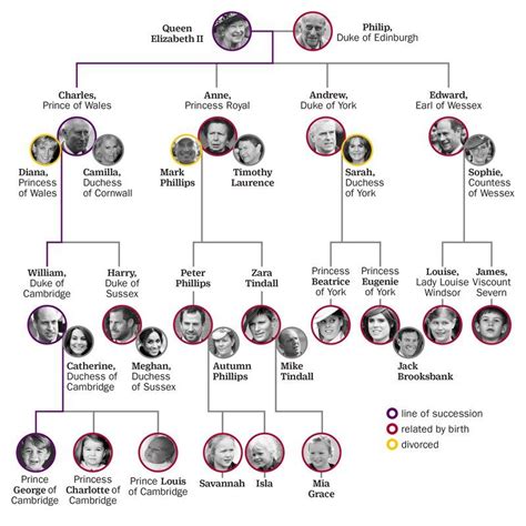 The Complete British Royal Family Tree and Succession Line | Royal family trees, British royal ...