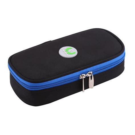 HERCHR Carrying Case, Diabetic Bag Portable Carrying Case Medical Travel Cooler Bag for Insulin ...