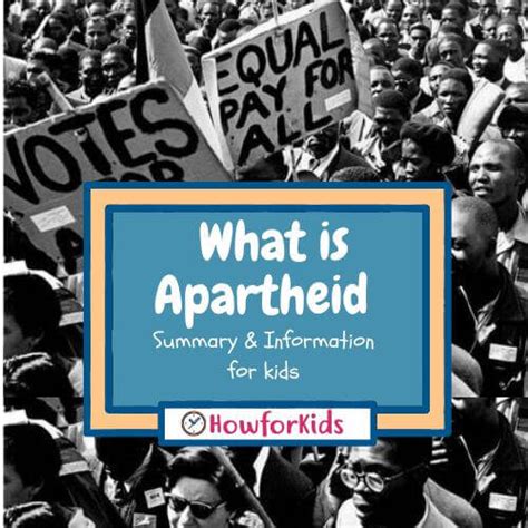 Timeline of Apartheid – HowForKids