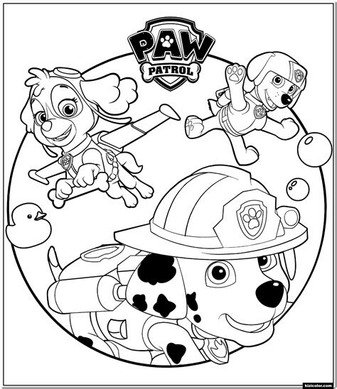 38+ Chase Paw Patrol Free Coloring Pages