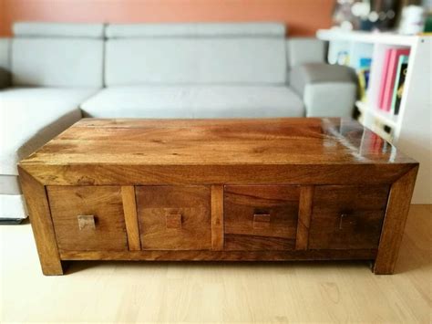 Mango wood dakota coffee table with storage | in Bucksburn, Aberdeen | Gumtree