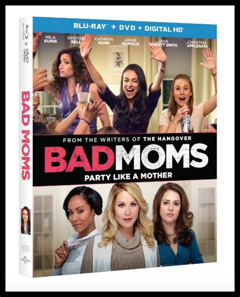 Bad Moms: Party Like a Mother on DVD/Blu-ray #BadMoms