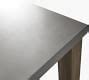Abbott Concrete & Acacia Outdoor Counter Height Table (40") | Pottery Barn