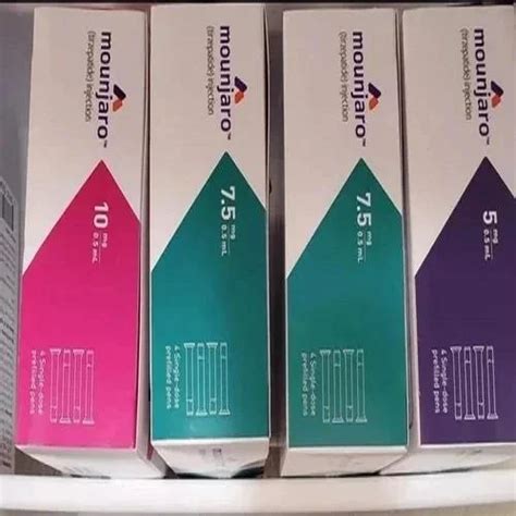 Mounjaro Tirzepatide 15 Mg Injection United States USA/ Europe delivery at Rs 4000/box in Chennai