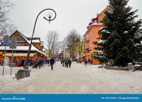 Poland. Zakopane. Ski Resort in Zakopane. February 22, 2018 Editorial ...