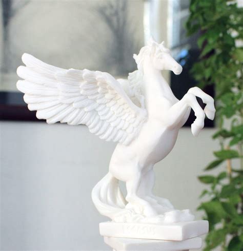 Pegasus Statue Ancient Greek Horse Sculpture Handmade - Etsy