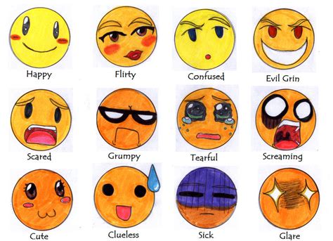 10 Styles of Smileys and Emoticons | Smiley Symbol