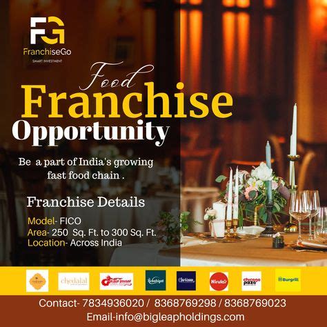 FranchiseGo is the best company food franchise . . . . Be a part of ...