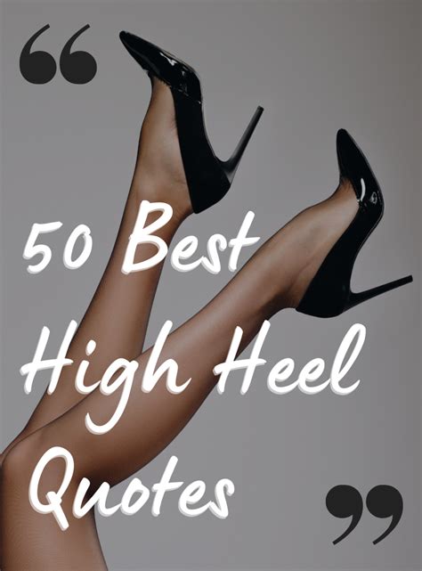 50 Best High Heels Quotes with Pics