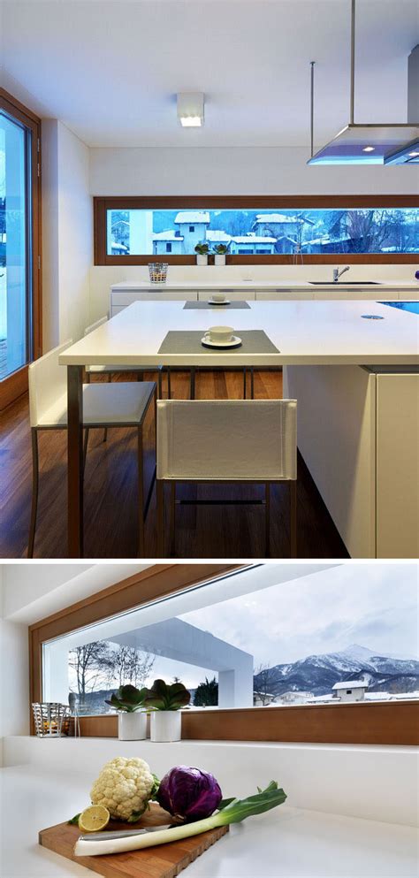 12 Inspirational Examples Of Letterbox Windows In Kitchens